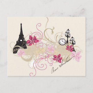 Cartão postal Paris