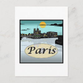 Cartão postal Paris