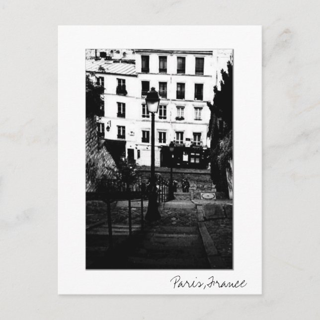 Cartão postal Paris (Frente)