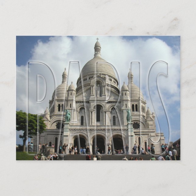 Cartão Postal Paris (Frente)