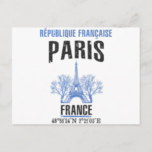 Cartão Postal Paris
