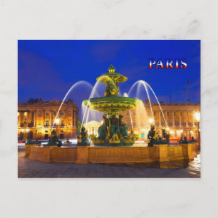 Cartão Postal Paris 016D