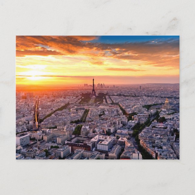 Cartão Postal Paris 018A (Frente)