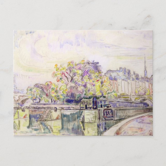 Cartão Postal Paris, 1923 (Frente)