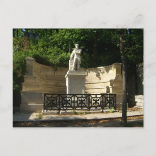 Cartão Postal Paris - cemitério do Père-Lachaise -