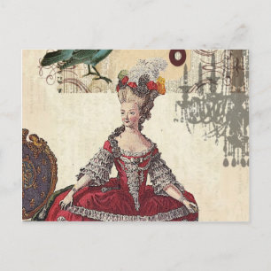 Cartão Postal Paris Chandelier, rainha francesa Marie Antoinette
