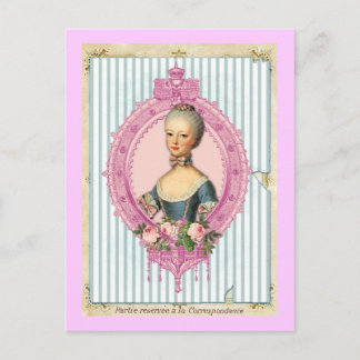 Cartão Postal Paris e Antoinette