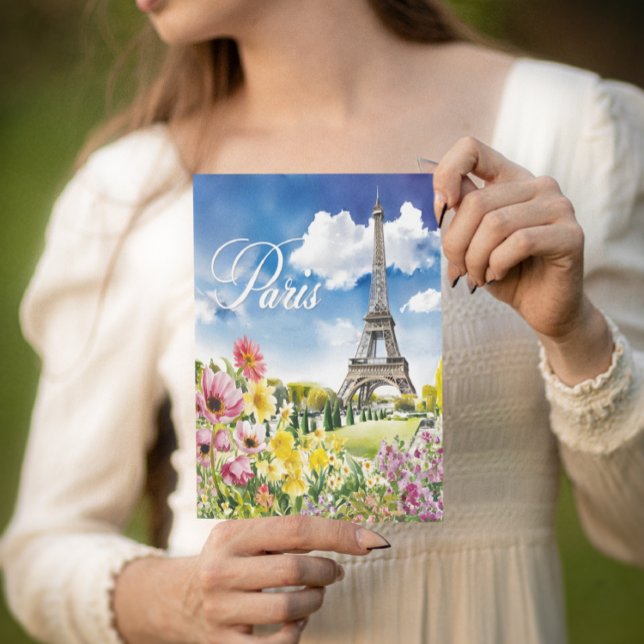 Cartão Postal Paris em Bloom (Criador carregado)
