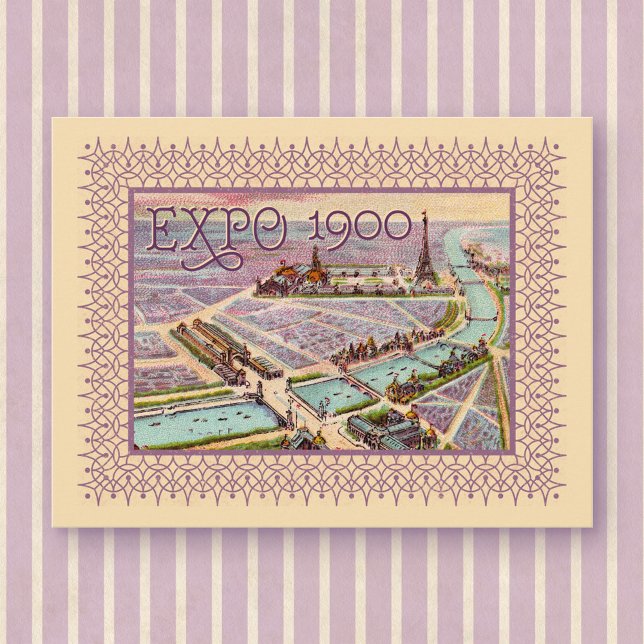 Cartão postal Paris Expo 1900 (Criador carregado)