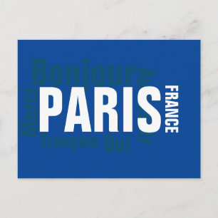 Cartão Postal Paris, França