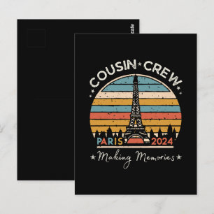 Cartão Postal Paris França Criando Memórias 2024