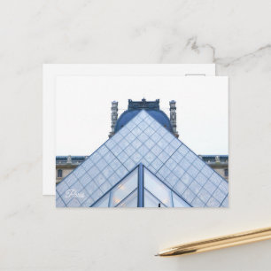 Cartão Postal Paris. França. Louvre