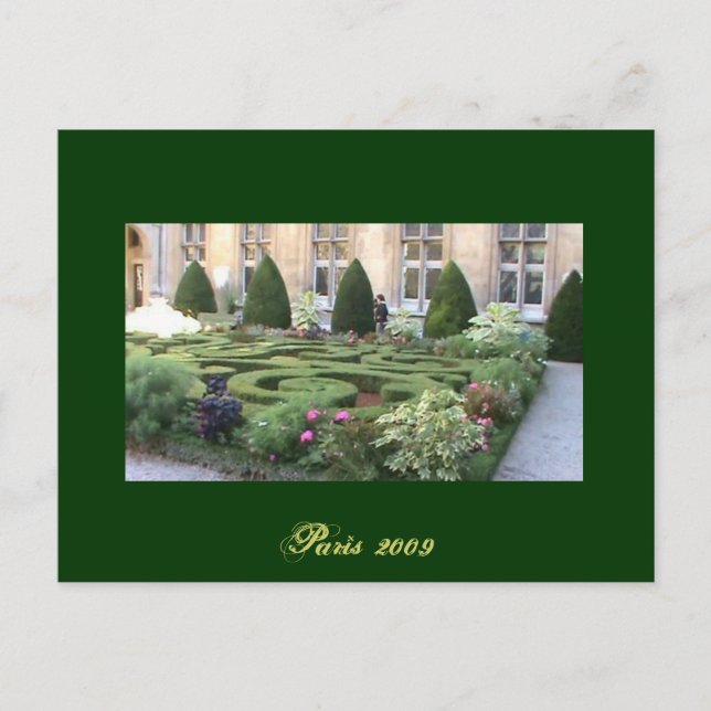 Cartão Postal Paris John, Paris 2009 (Frente)