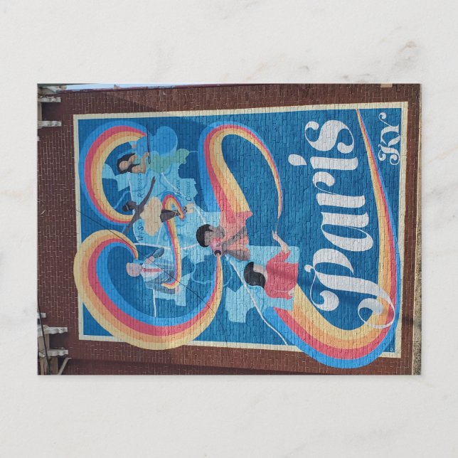 Cartão Postal Paris, Kentucky (Frente)