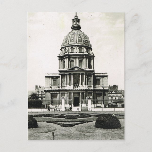 Cartão Postal Paris, Les Invalides (Frente)