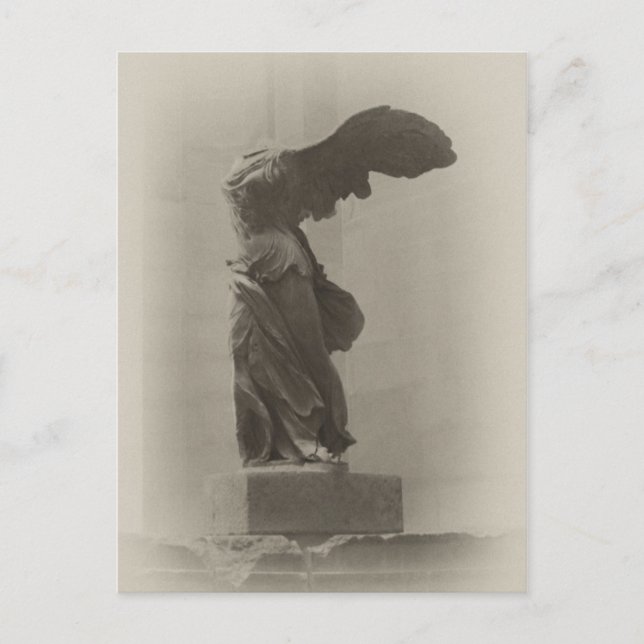 Cartão Postal Paris Louvre 1 (Frente)