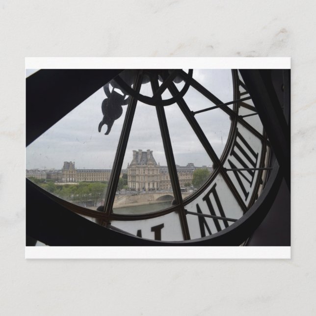 Cartão Postal Paris - Musee de Orsay Clock_.jpg (Frente)