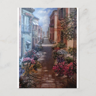 Cartão Postal Paris na floração