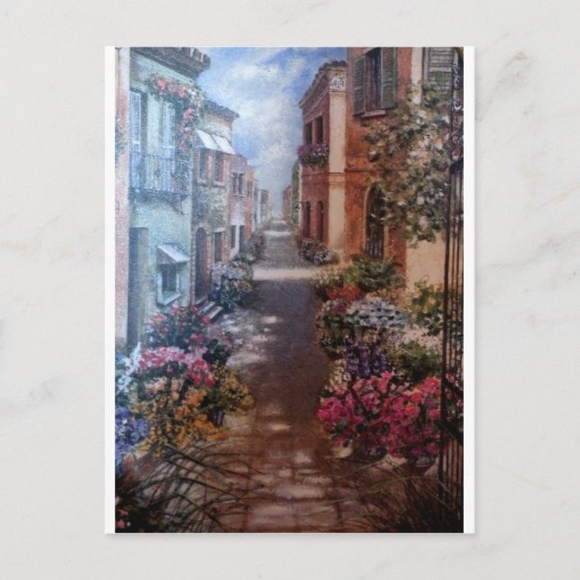 Cartão Postal Paris na floração (Frente)