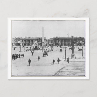 Cartão Postal Paris, Place de la Concorde Postcard