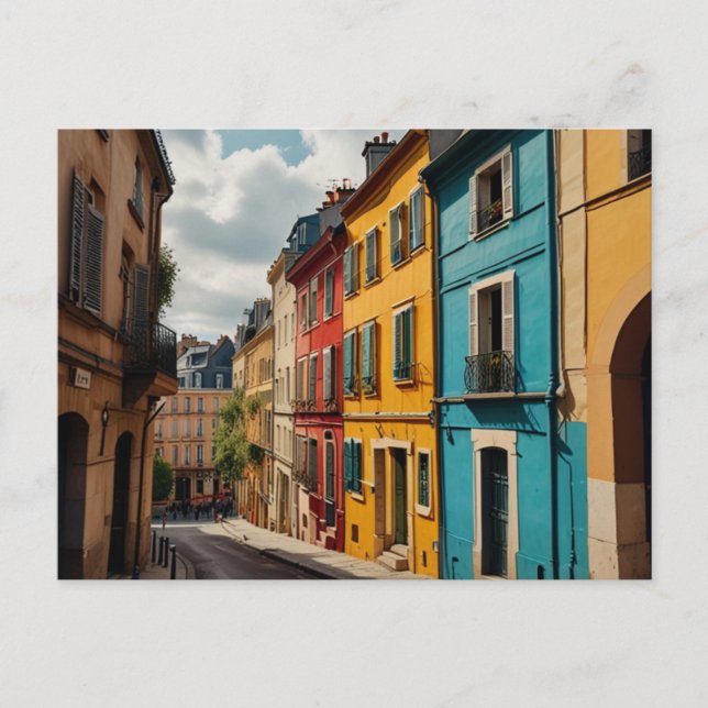 CARTÃO POSTAL PARIS POSTCARD (Frente)