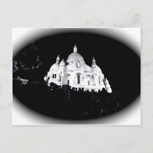 Cartão Postal Paris Sacre Coeur