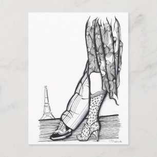 Cartão Postal Paris Tango
