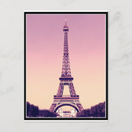Cartão Postal Paris - Torre Eiffel