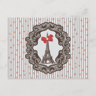 Cartão Postal Paris Vintage