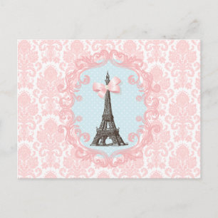 Cartão Postal Paris Vintage