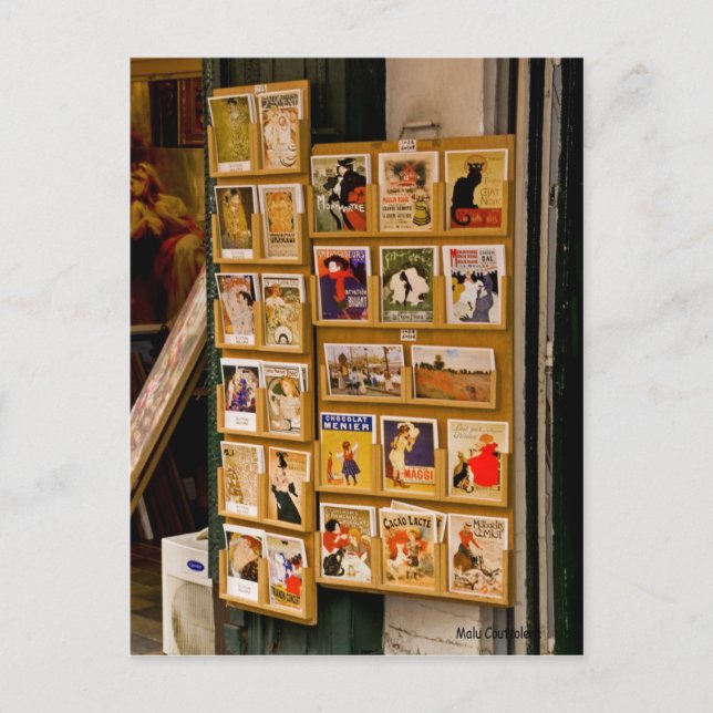 Cartão postal Parisienne (Frente)
