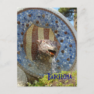 Cartão Postal Park Guell