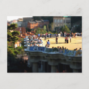 Cartão Postal Park Guell