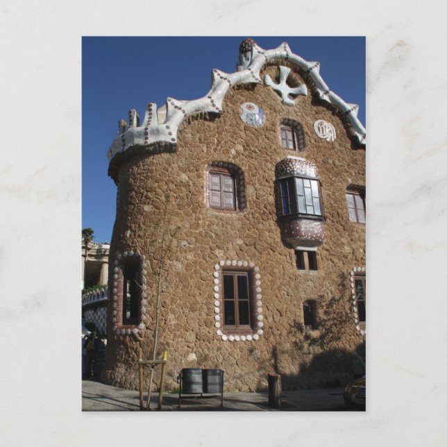 Cartão Postal Park Güell, Barcelona (Frente)
