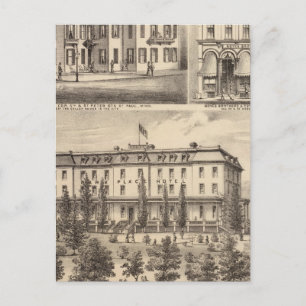 Cartão Postal Park Place Hotel, Greenman House, Minnesota