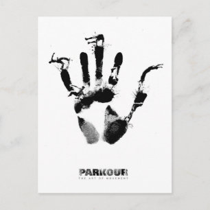 Cartão Postal Parkour Poster