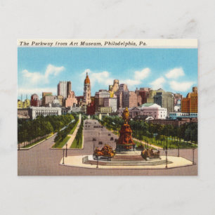 Cartão Postal Parkway, Philadelphia, Pensilvânia