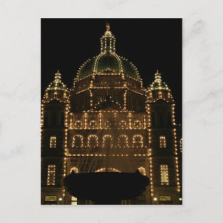 Cartão Postal Parlamento à Noite