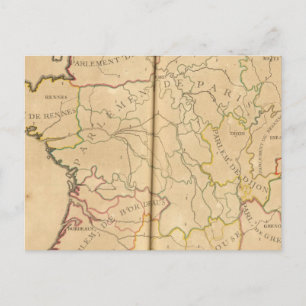 Cartão Postal Parlamento em França