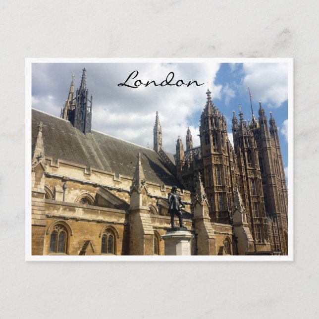 Cartão Postal parlamento ingland (Frente)