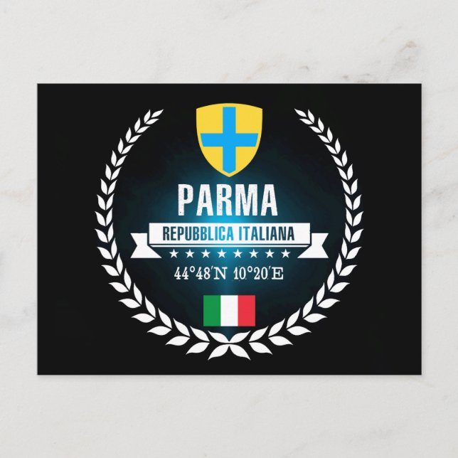 Cartão Postal Parma (Frente)