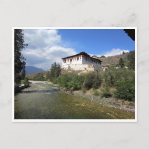 Cartão Postal paro dzong