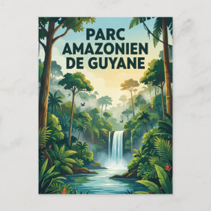 Cartão Postal Parque Amazônico da Guiana Francesa França