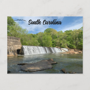 Cartão Postal Parque Cedar Falls Carolina do Sul