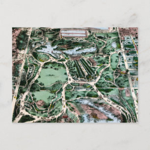 CARTÃO POSTAL PARQUE CENTRAL, 1860