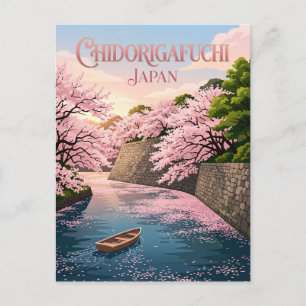 Cartão Postal Parque Chidorigafuchi Japão
