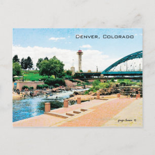 Cartão Postal Parque Confluence, Cherry Creek-South Platte, Denv