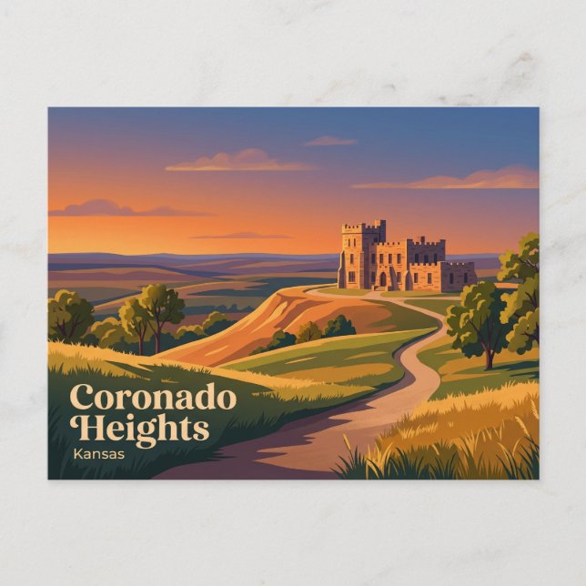 Cartão Postal Parque Coronado Heights EUA (Frente)