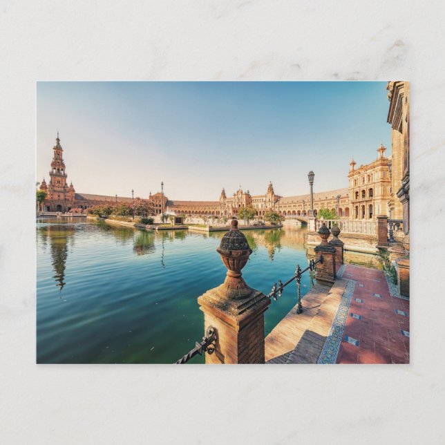 Cartão Postal Parque de María Luisa (Frente)