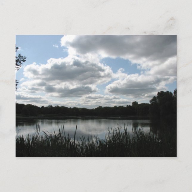 Cartão Postal Parque de Watermead Country (Frente)